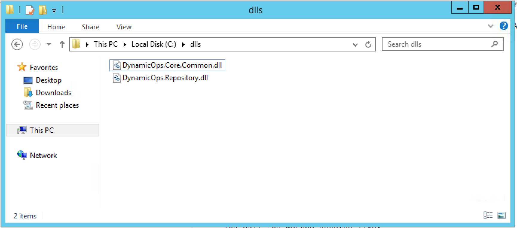 Putting DLL Files