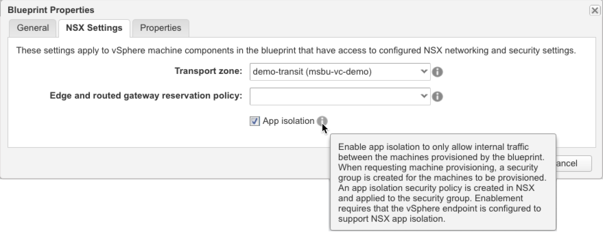 vRA 7.x Isolation